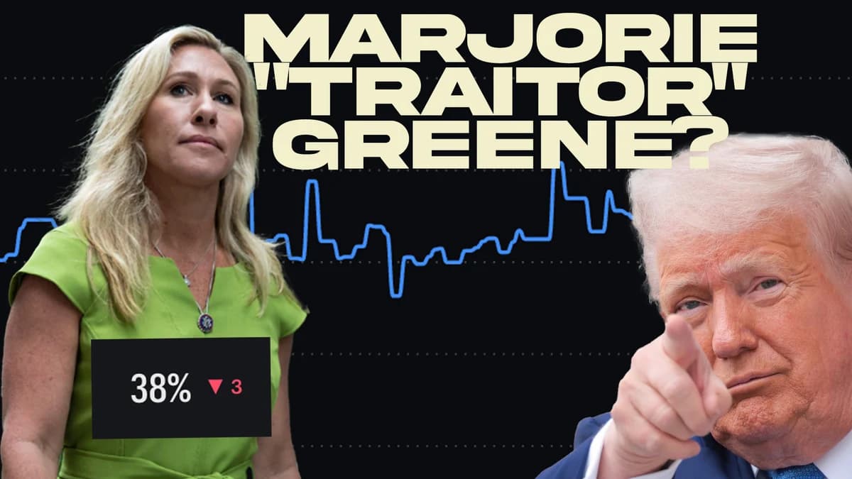Marjorie 'Traitor' Greene at 38¢: Dane's Call on Trump's Next Nickname (Kalshi)